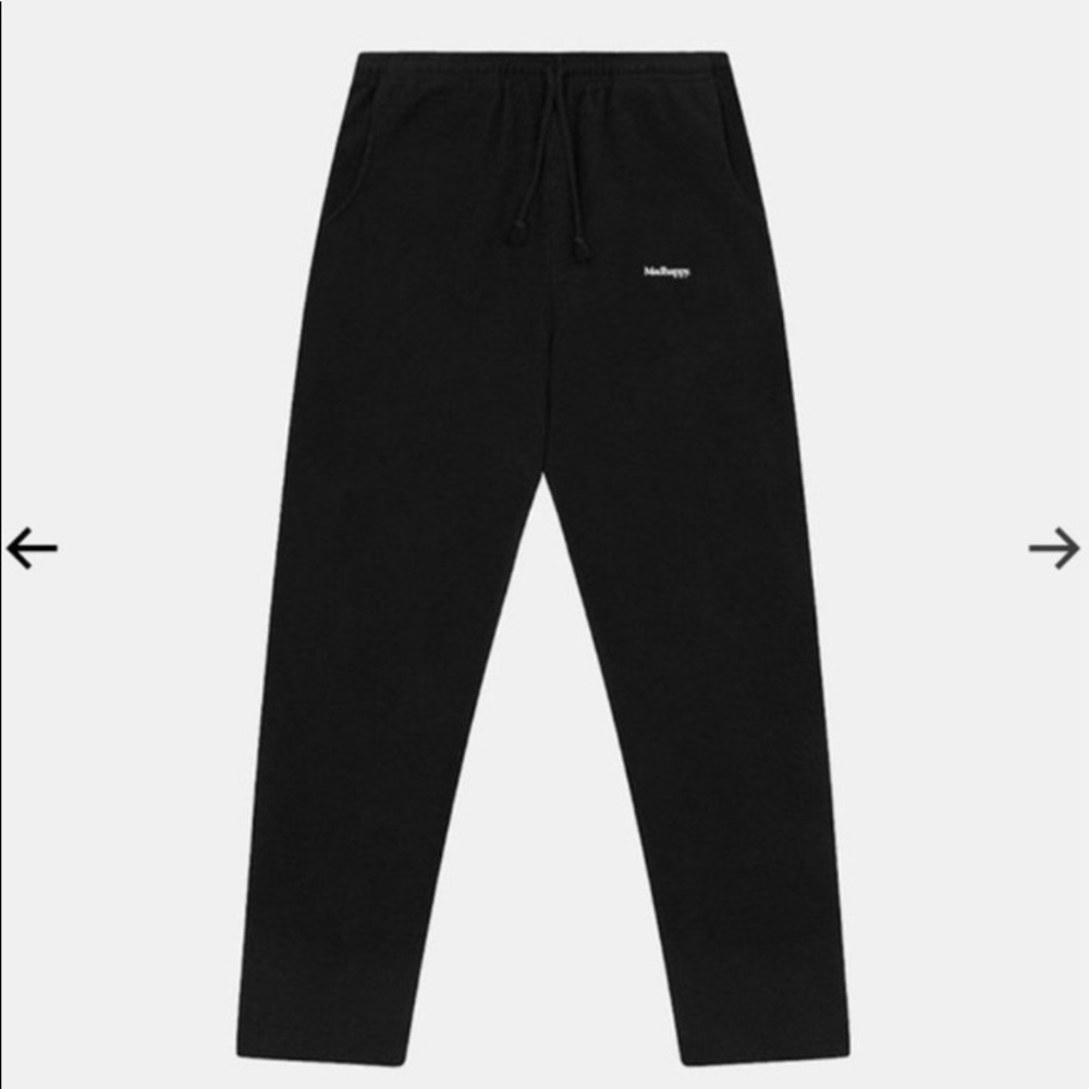 Madhappy Classic Black Universal Sweatpants (Unisex) Size Small